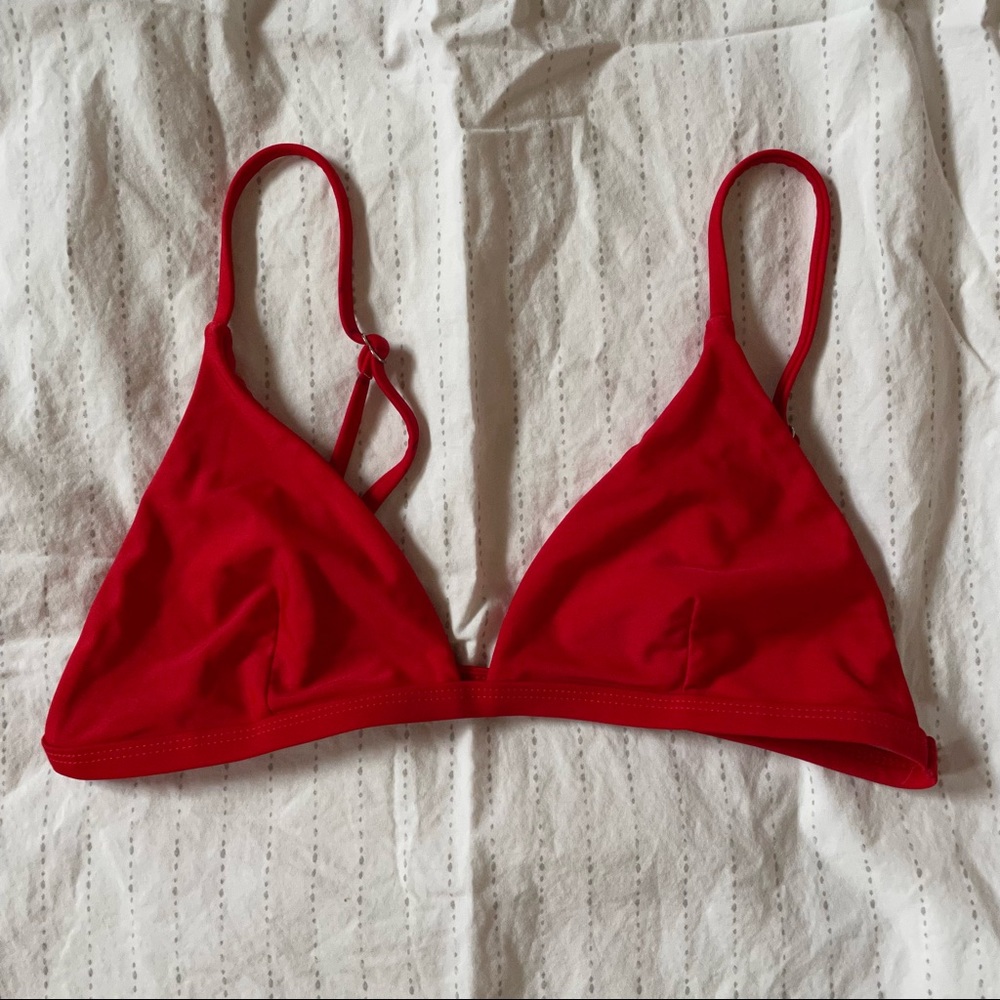 Red Bikini Top from SHEIN